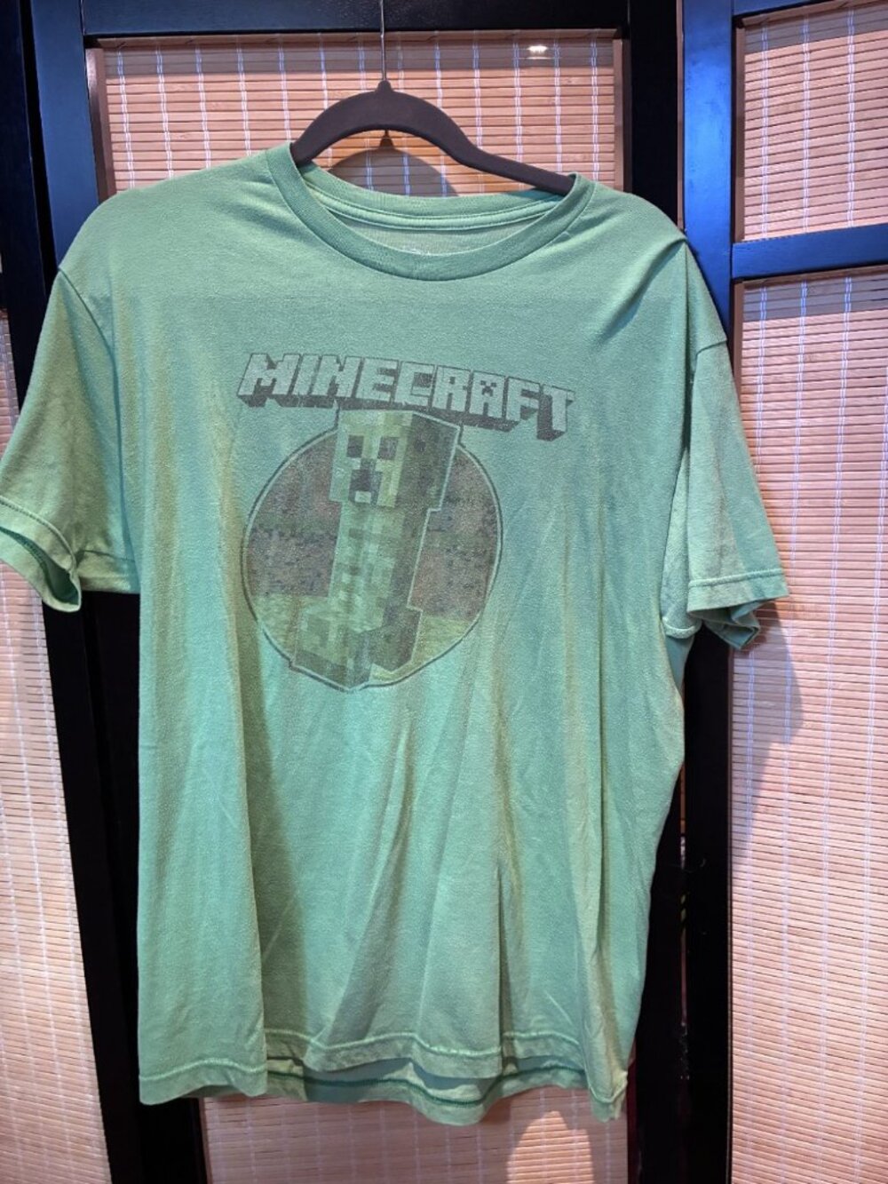 Minecraft Creeper Tee Official Mojang x JINX Green M/L